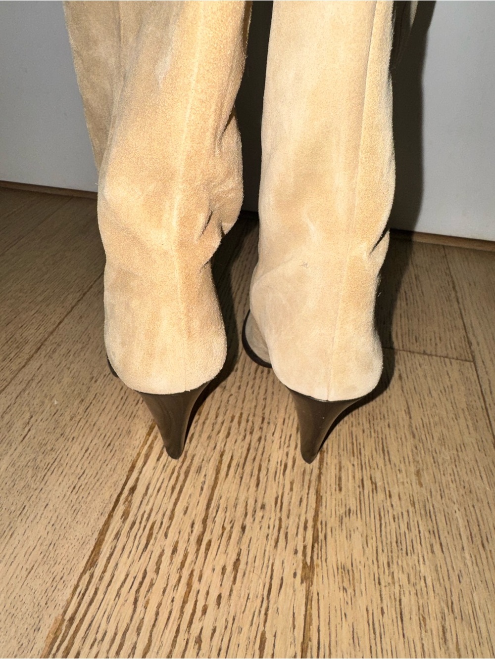 Isabel Marant "Riria" slouchy suede over-the-knee boots 40 - Picture 8 of 8